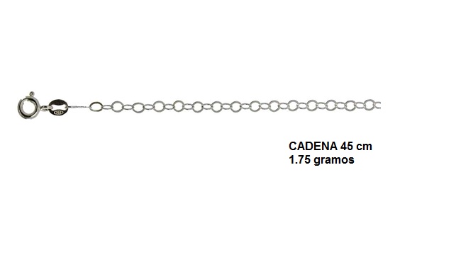 PL 938 Cadena Plata