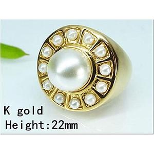 1464 Anillo Perla/Dor