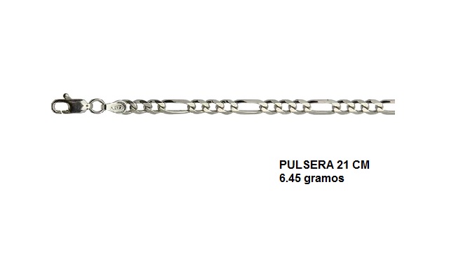 PL 603 Pulsera Plata