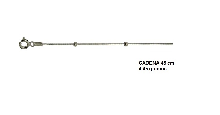 PL 934 Cadena Plata