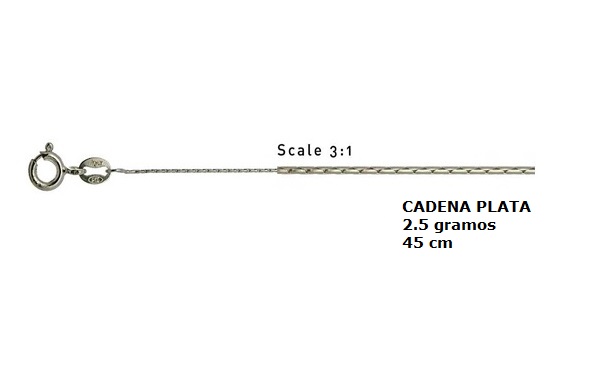 PL 947 Cadena Plata