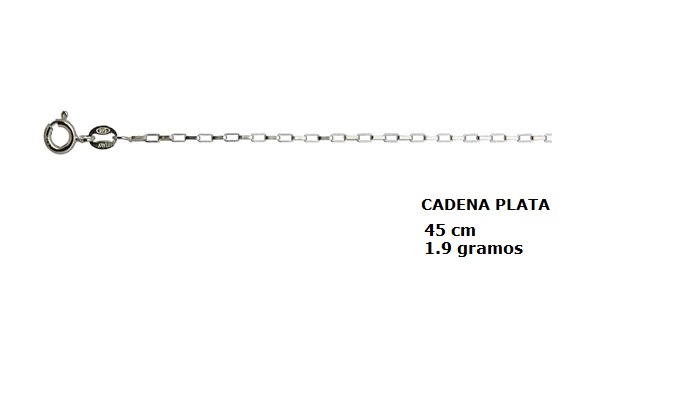 PL 968 Cadena Plata