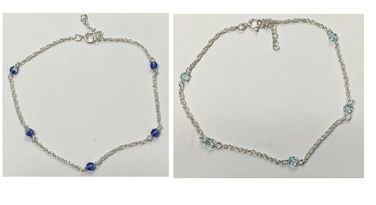  PL 658 Tobillera Plata 